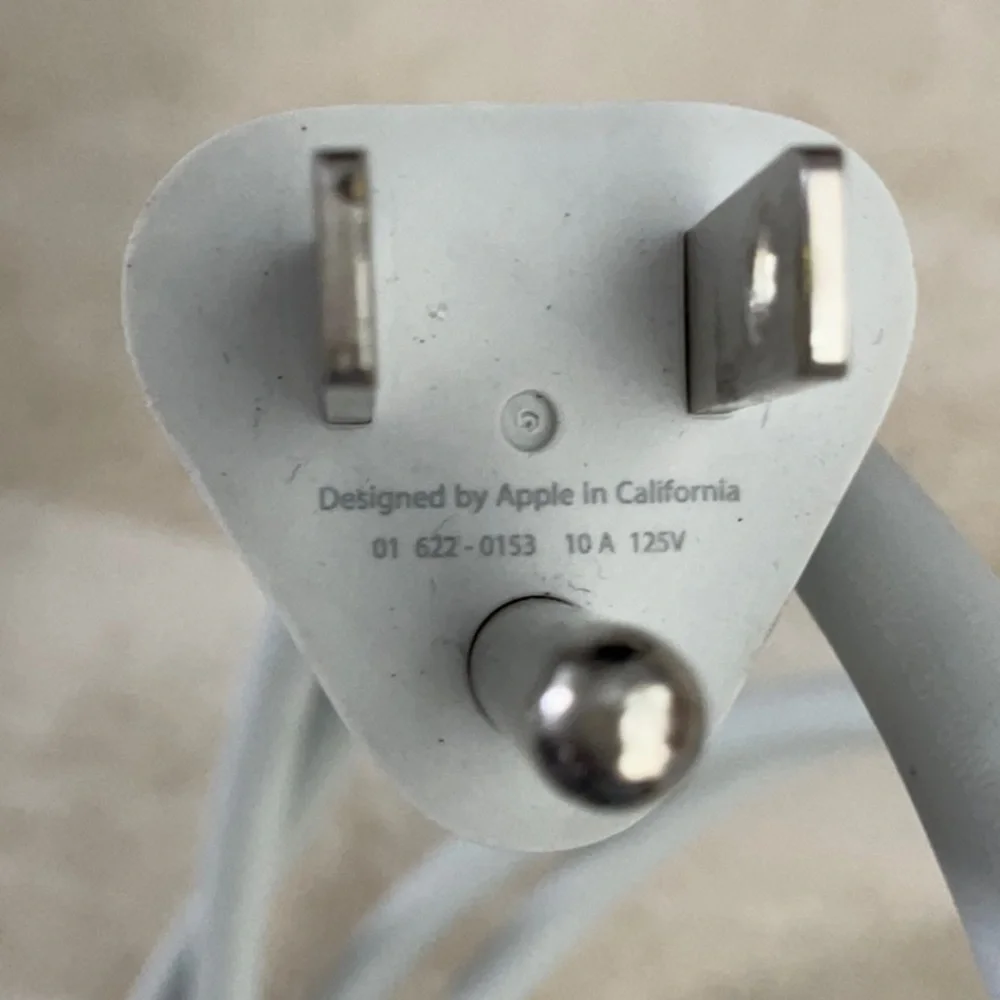 Apple iMac Power Cord Cable Genuine 21.5 & 27 Inch Screen 2012 - 2020 Computer